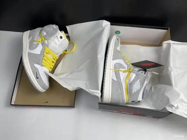 Cheap MAX Smoke Jordan Switch Light Air 1 High CW6576-100 0608